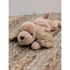 Ty Beanie Babies 1997 Spunky The Cocker Spaniel Dog Animal Plush Vintage
